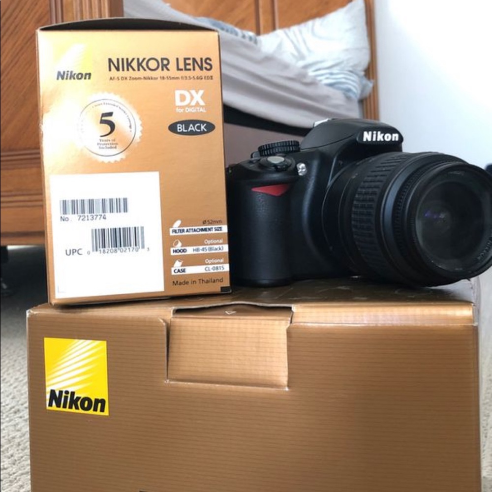 D3100 Nikon with Nikkor Lens